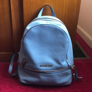 Rhea medium leather backpack
